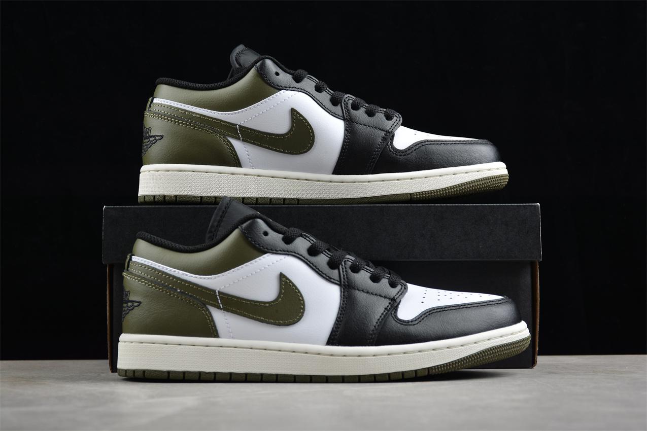 Air Jordan 1 Low "Medium Olive" фото № 6