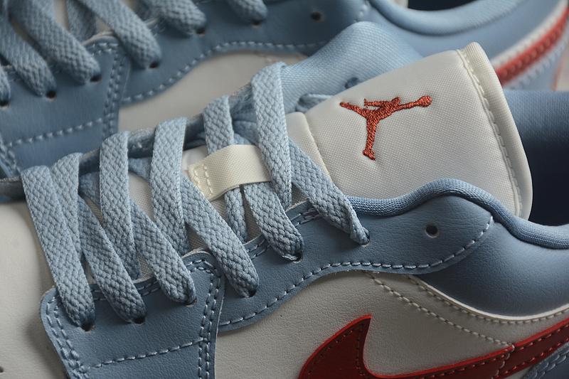 Air Jordan 1 Low "Blue Grey" фото № 8