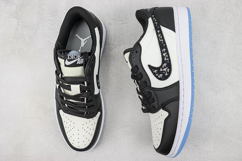 Dior x Air Jordan 1 Low "Dior/Black" фото № 7