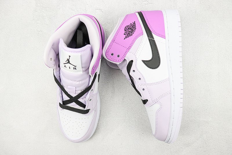Air Jordan 1 Mid GS "Barely Grape" фото № 6