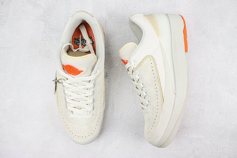Shelfife x Air Jordan 2 Retro Low SP "Light Bone" фото № 7