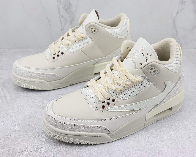 Travis Scott x Air Jordan 3 "Palomino" фото № 5