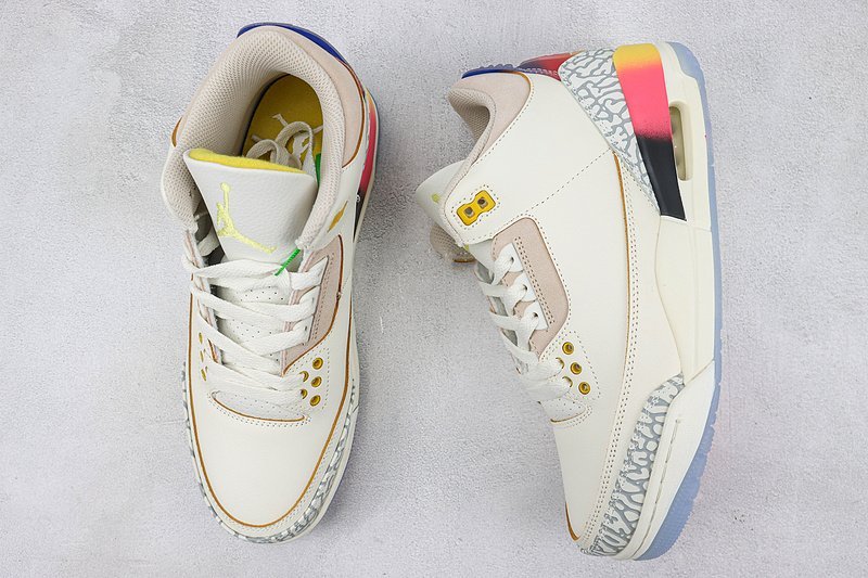 J Balvin x Air Jordan 3 "Medellin Sunset" фото № 7