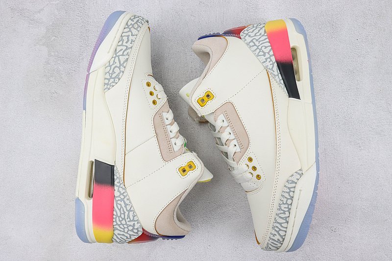 J Balvin x Air Jordan 3 "Medellin Sunset" фото № 6