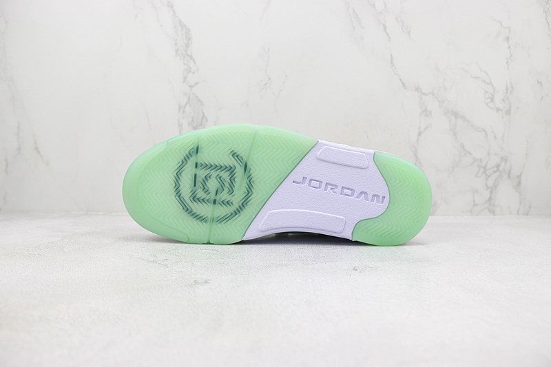 Air Jordan 5 Low "Mint Green/White/Red" фото № 8