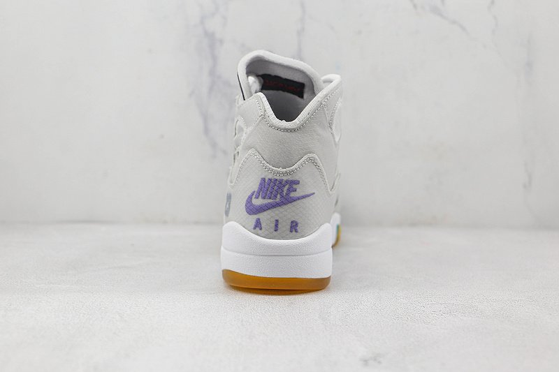 OFF-White x Air Jordan 5 "Grey/Green" фото № 9