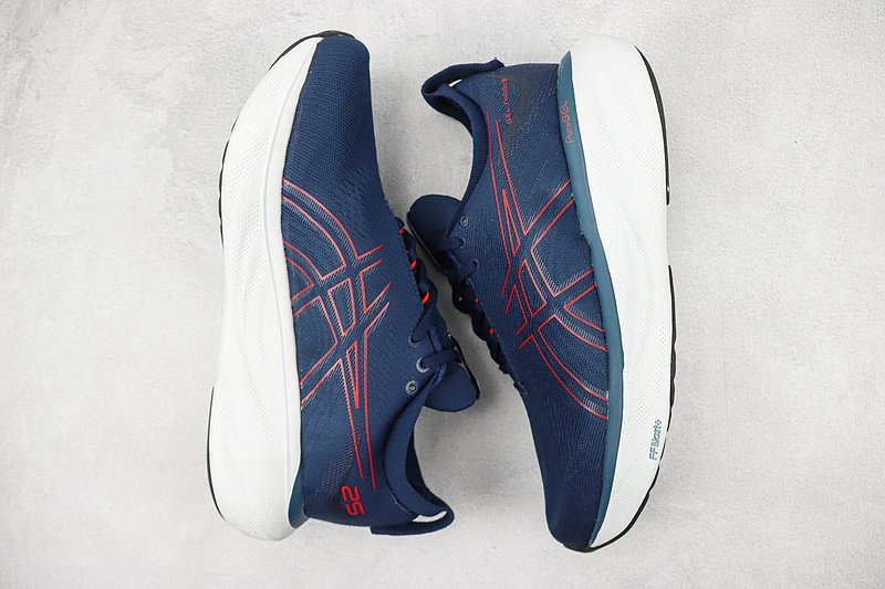 Asics Gel-Nimbus 25 "Navy/Red" фото № 7