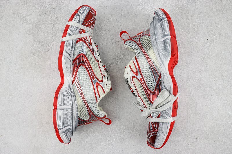 Balenciaga 3XL "White Mesh/Red/Old" фото № 6