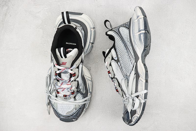 Balenciaga 3XL "White/Black/Metallic/Silver" фото № 7