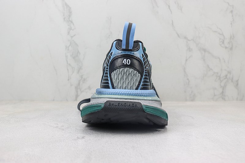 Balenciaga 3XL "Silver/Sky Blue/Turquoise" фото № 9