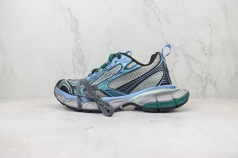 Balenciaga 3XL "Silver/Sky Blue/Turquoise" фото № 2