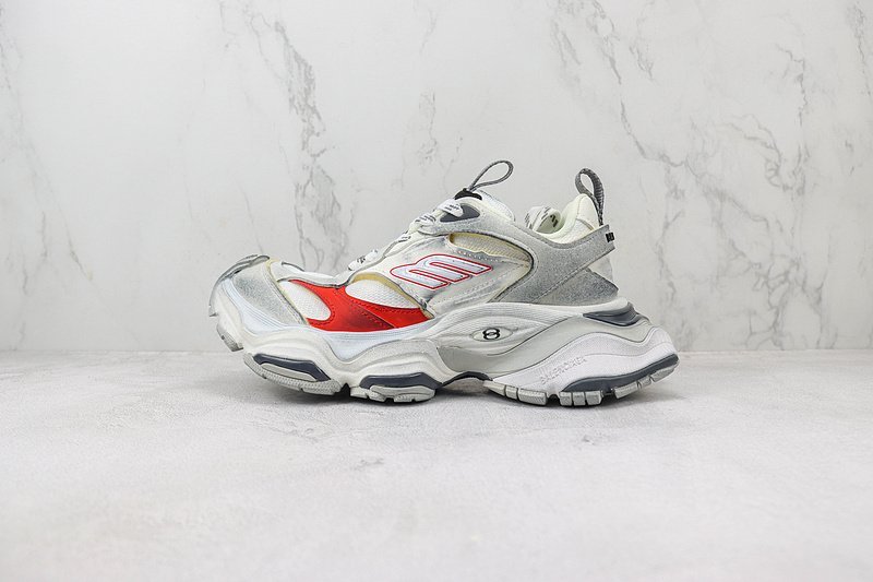 Balenciaga Cargo "White/Grey/Red" фото № 2