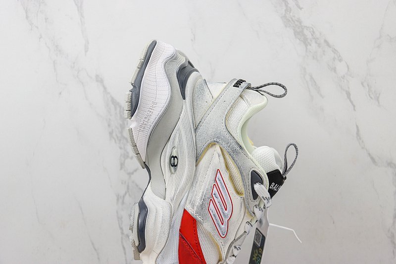 Balenciaga Cargo "White/Grey/Red" фото № 3