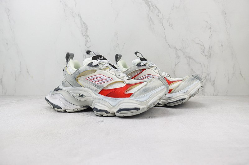 Balenciaga Cargo "White/Grey/Red" фото № 6