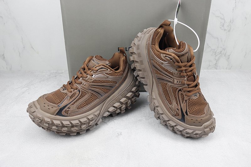 Balenciaga Defender Trainers "Brown" фото № 7