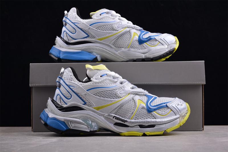 Balenciaga Runner 2.0 "Worn-Out–White Yellow Blue" фото № 2