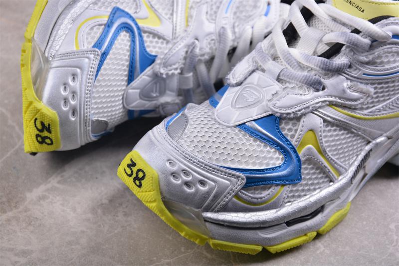 Balenciaga Runner 2.0 "Worn-Out–White Yellow Blue" фото № 6