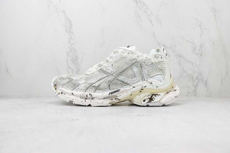 Balenciaga Runner Sneaker "White" фото № 2