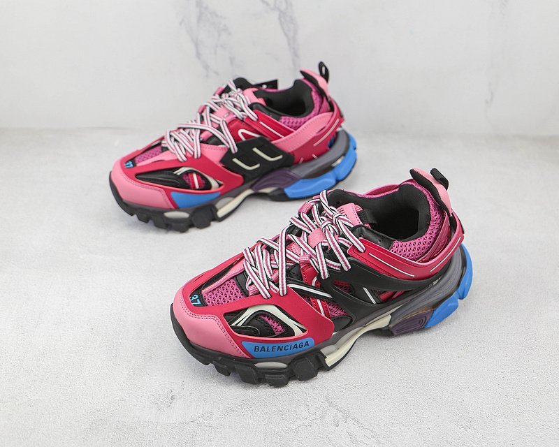 Balenciaga Track "Red/Pink/Black" фото № 5