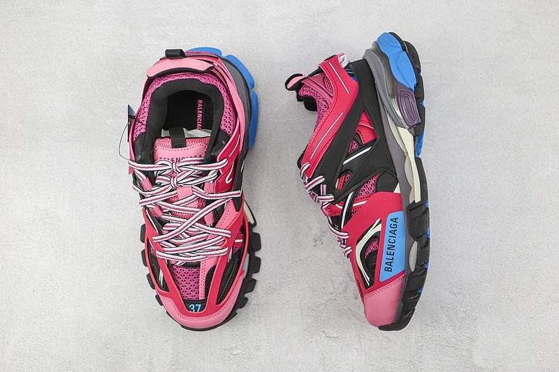Balenciaga Track "Red/Pink/Black" фото № 7