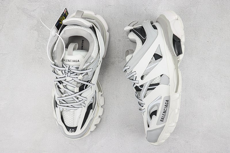 Balenciaga Track "Smoke Grey/White" фото № 6
