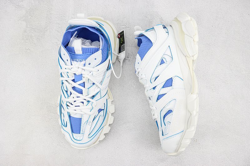 Balenciaga Track "White/Aqua Blue" фото № 6