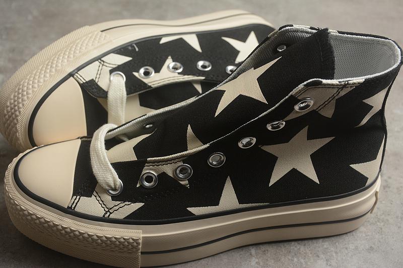 Converse Chuck Taylor All Star Lift Platform High "Large Stars" фото № 6