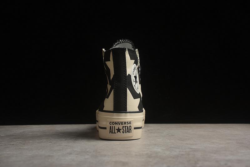 Converse Chuck Taylor All Star Lift Platform High "Large Stars" фото № 5