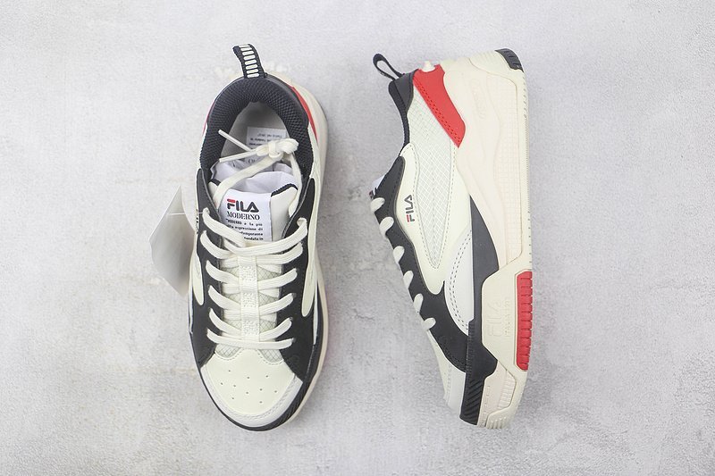 FILA Canestro "Cream White/Red/Black" фото № 6