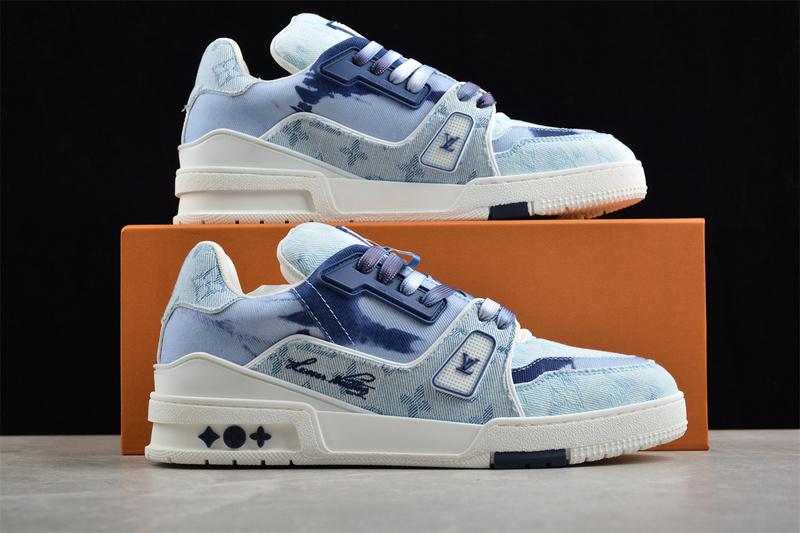 Louis Vuitton Trainer "Denim Mist" фото № 8