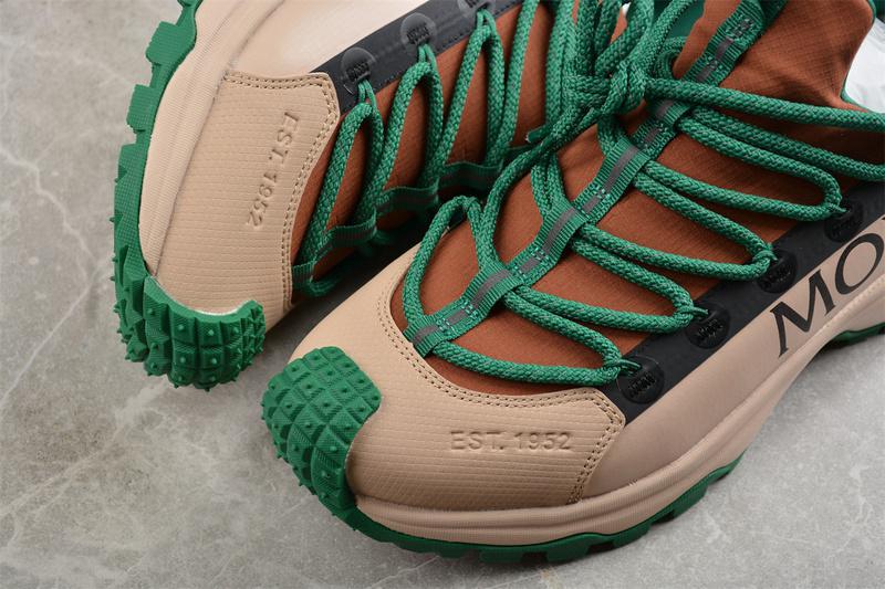 Moncler Trailgrip "Green/Orange/Beige" фото № 7