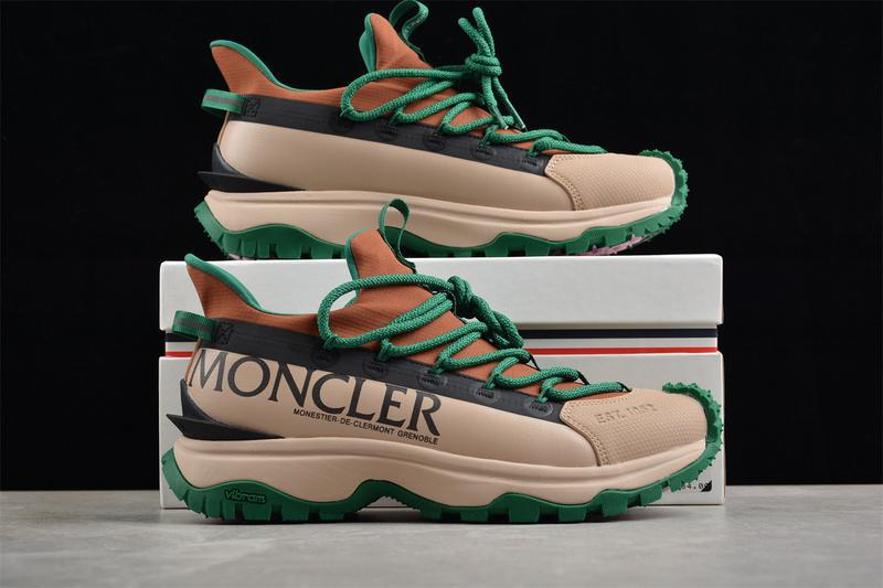 Moncler Trailgrip "Green/Orange/Beige" фото № 9