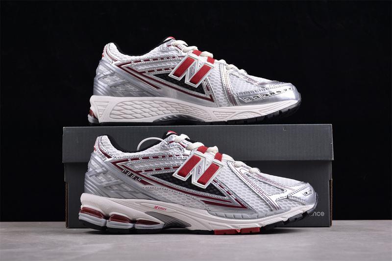 New Balance 1906R "Silver/Classic Crimson" фото № 2
