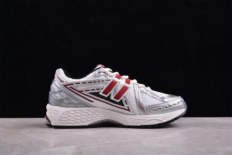 New Balance 1906R "Silver/Classic Crimson" фото № 8