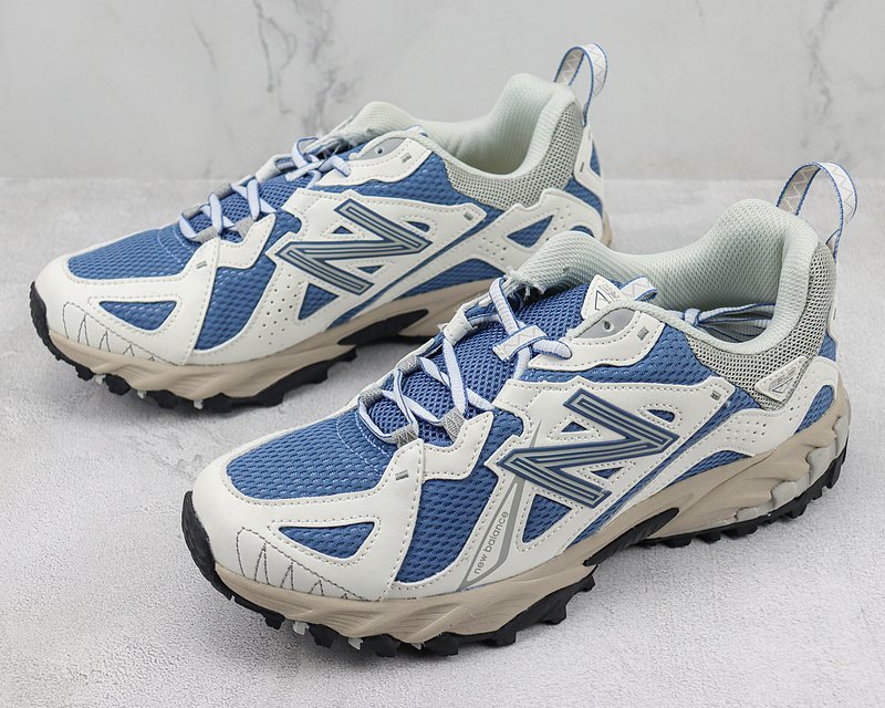 New Balance 610 "White/Blue/Black" фото № 5