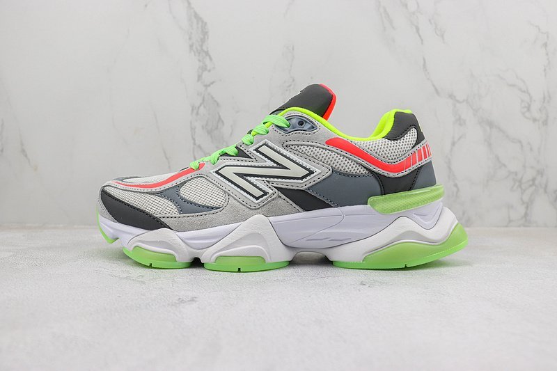 Joe Freshgoods x New Balance 9060 "Grey/Green/Red" фото № 2