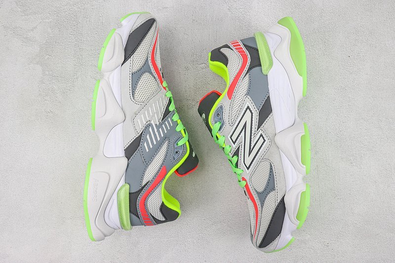 Joe Freshgoods x New Balance 9060 "Grey/Green/Red" фото № 6