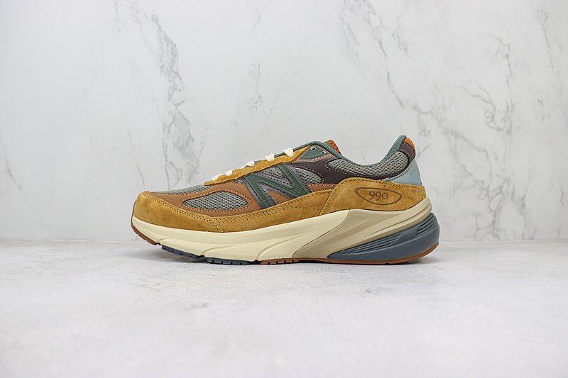 New Balance 990v6 "Brown/Grey/Beige" фото № 2