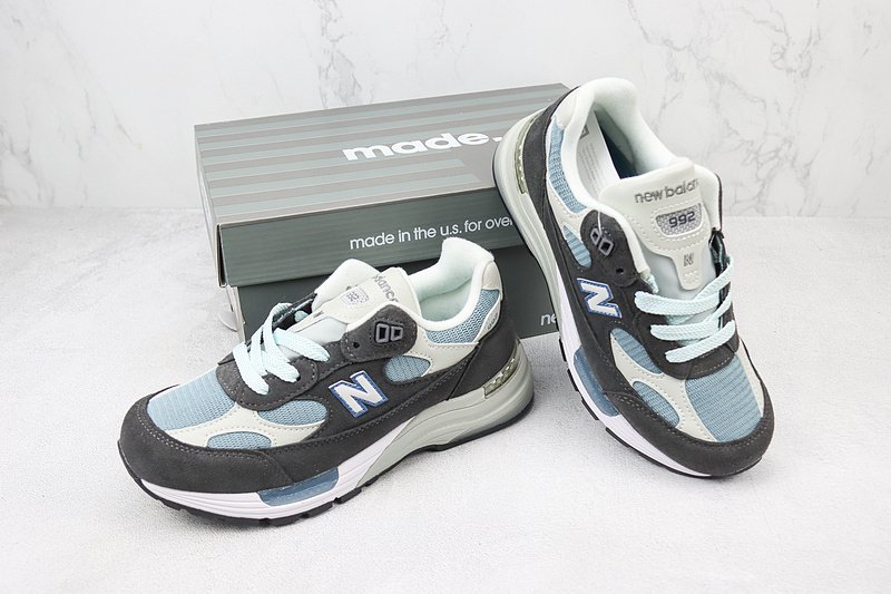 Kith x New Balance 992 "Steel Blue" фото № 7