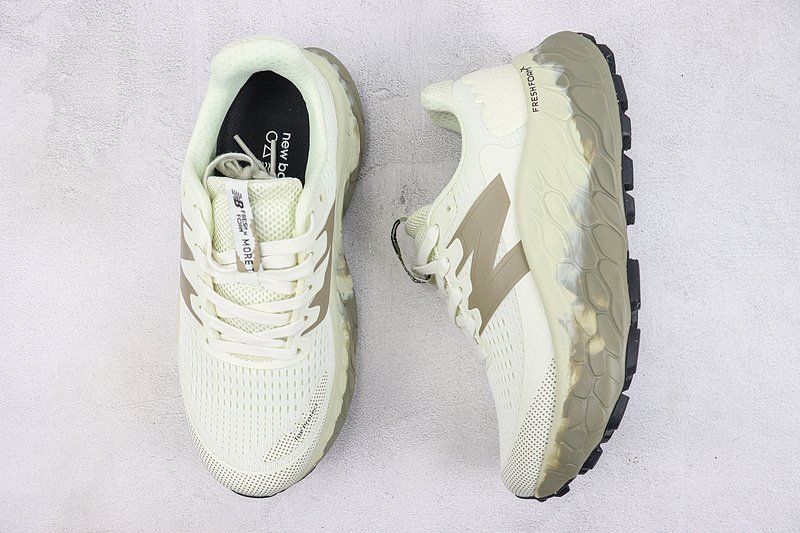 New Balance Fresh Foam X More Trail V3 "Olive Green/Cream White" фото № 6