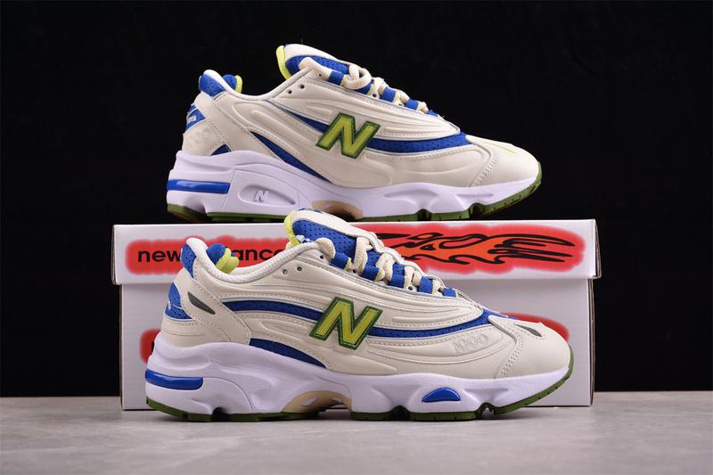 New Balance 1000 "Beige/Blue/Lime" фото № 4