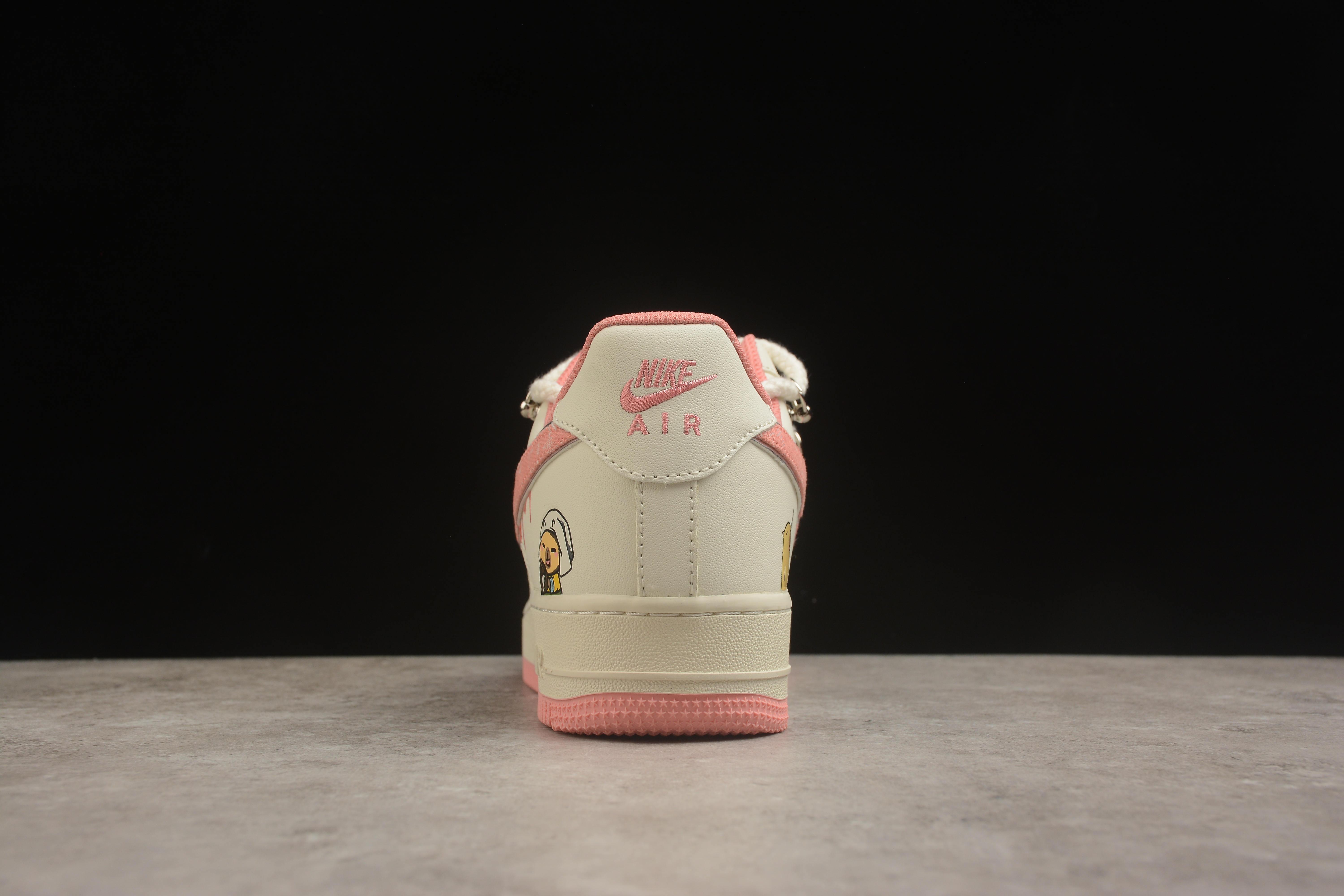 Nike Air Force 1 Low "Dark Pink/White" фото № 5