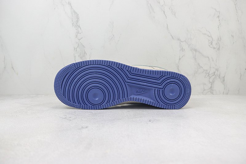 Nike Air Force 1 Low "University Blue/Beige" фото № 9