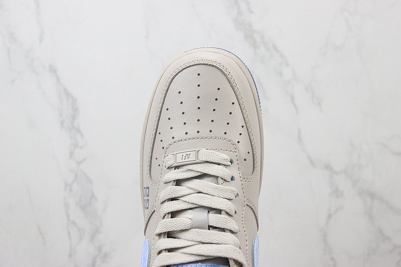 Nike Air Force 1 Low "University Blue/Beige" фото № 3