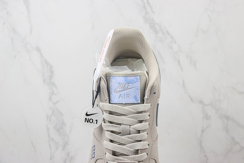 Nike Air Force 1 Low "University Blue/Beige" фото № 5