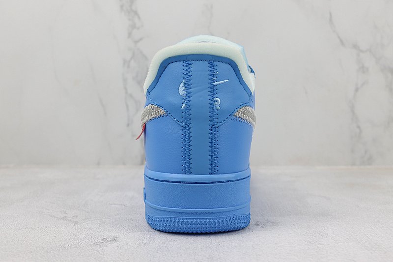 Nike Air Force 1 Low "Off-White - MCA University Blue" фото № 9
