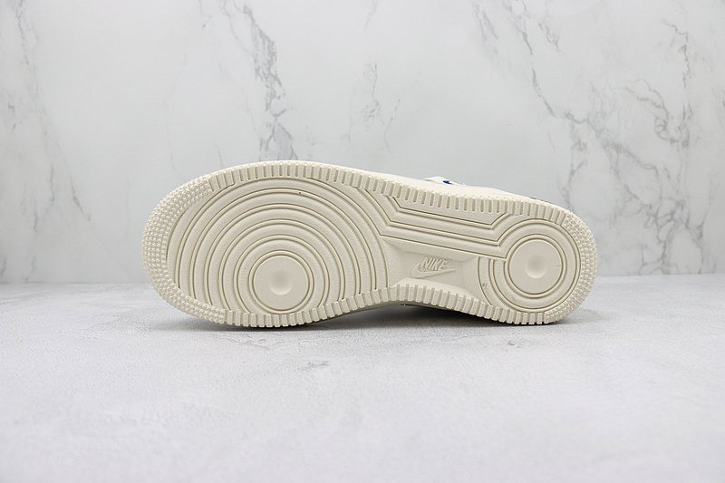 Uninterrupted x Nike Air Force 1 Mid More Th "White/Beige/Dark Blue" фото № 8