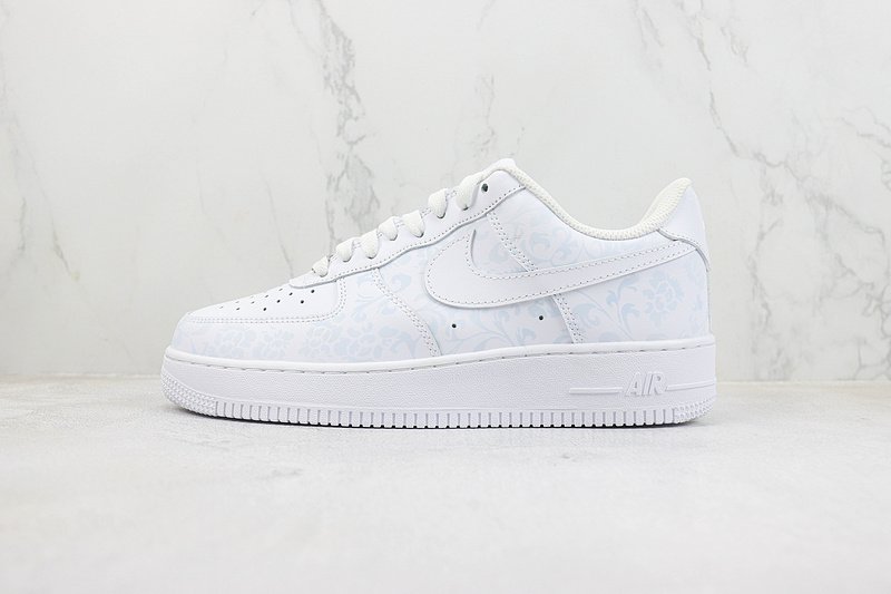 Nike Air Force 1 Low "White Flowers" фото № 2