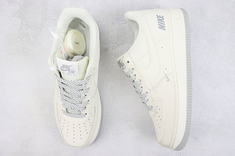 Nike Air Force 1 Low "Cream White/Cream Sail/Grey" фото № 7