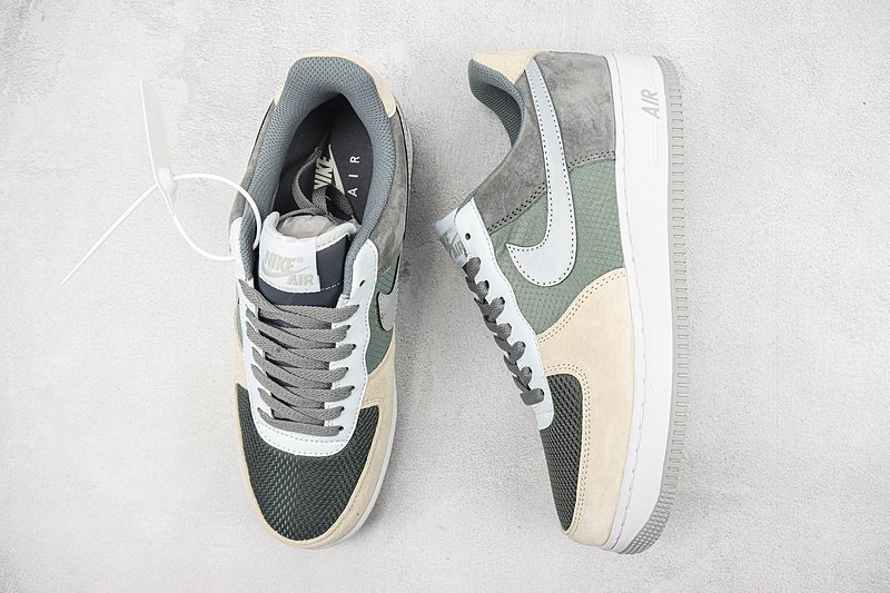 Nike Air Force 1 Low "Pastel Grey/Green/Beige" фото № 6